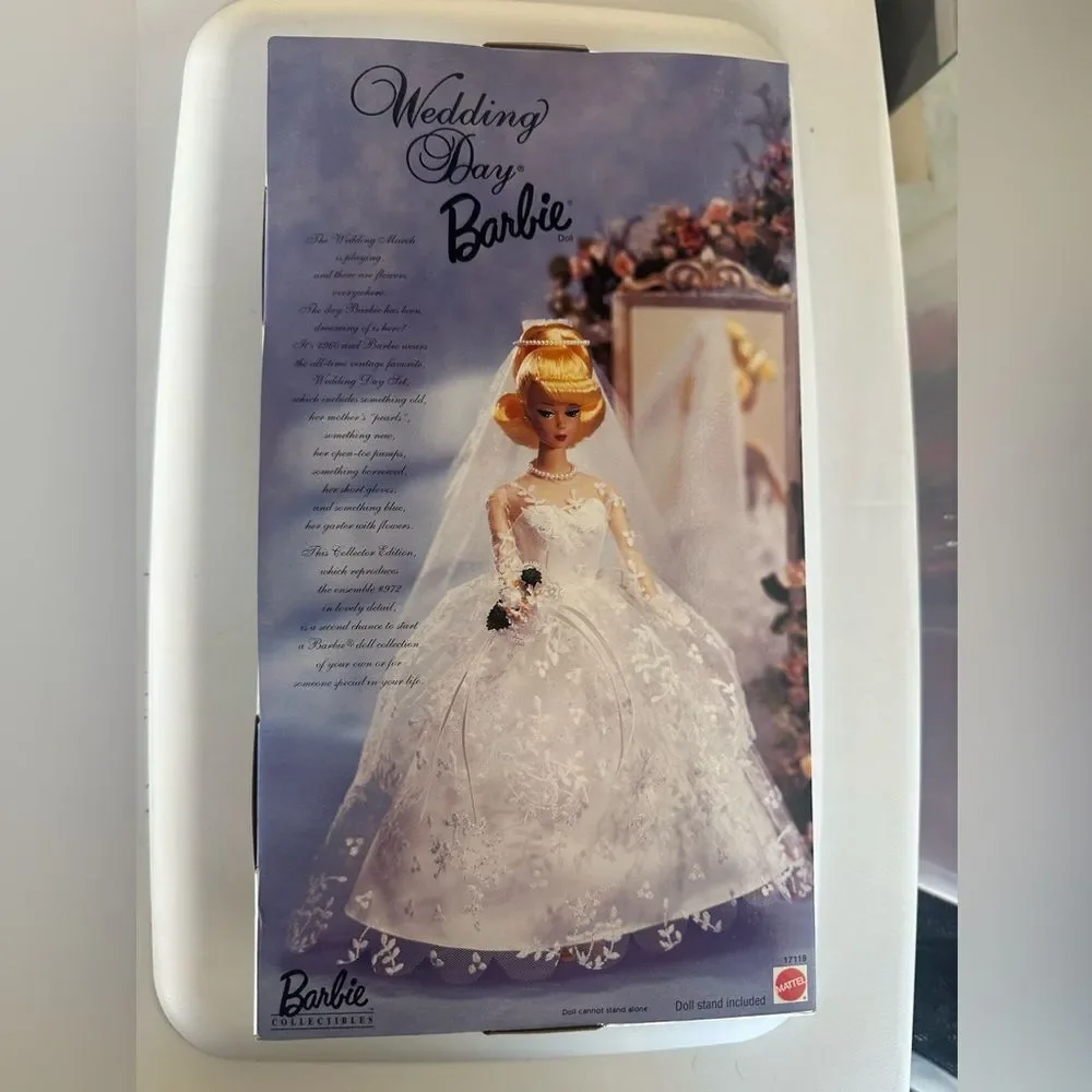 NEW 1996 Wedding Day Barbie Collector Edition 1960